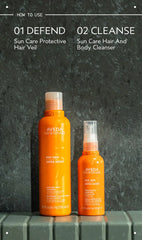 sun care protective hair veil